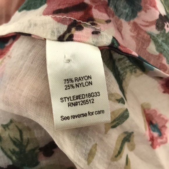 Aratta Silent Journey Diana Tie Neck Top Floral - Picture 9 of 12